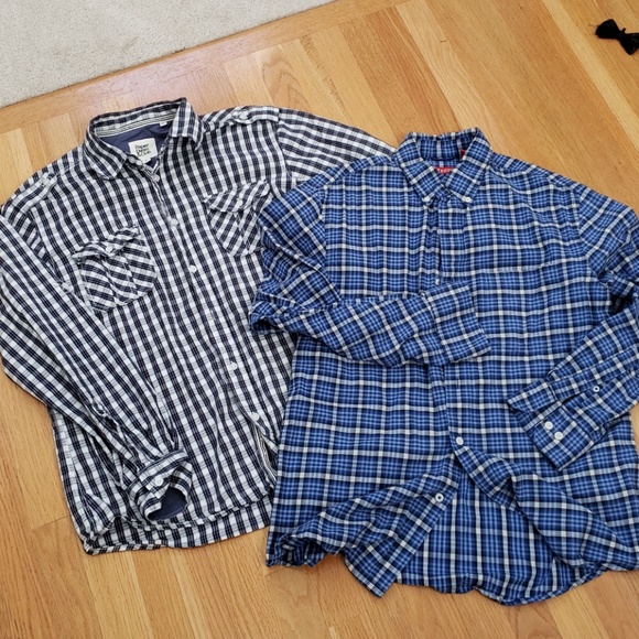 Izod Other - Mens button down shirts large